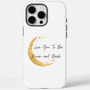 Naar de maan en terug iPhone 16 pro max hoesje