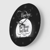 Naar de maan en terug grote klok (Hoek)