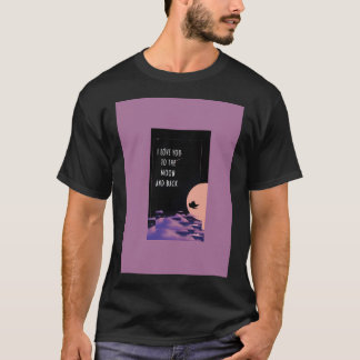 Naar de maan en terug t-shirt
