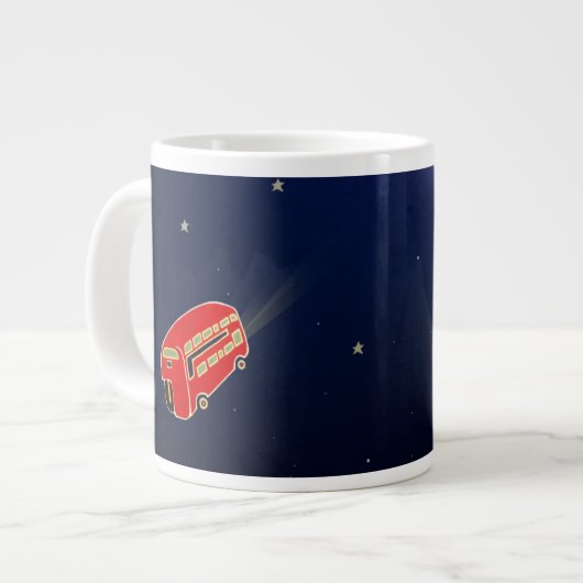 Naar de maan grote koffiekop (Voorkant links)