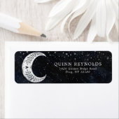 Naar de maan | Label retouradres (Insitu)