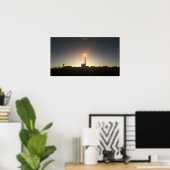 Naar de maan poster (Thuiskantoor)