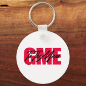 Naar de maan sleutelhanger (Voorkant)