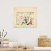 Naar de mijnen (1600A) Poster (Keuken)