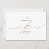 Naar de mooie moeder van de bruiddag (Voorkant)