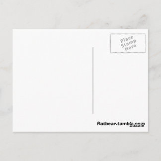 Naar de nacht briefkaart