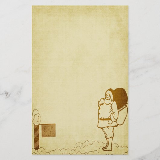 Naar de Noordpool Briefpapier (Voorkant)