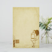 Naar de Noordpool Briefpapier (Staand voorkant)