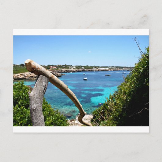 Naar de oceaan lopen briefkaart (Voorkant)