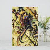 Naar de Onbekende Stem door Kandinsky Briefpapier (Staand voorkant)