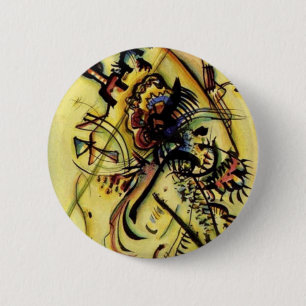 Naar de onbekende stem van Kandinsky Ronde Button 5,7 Cm
