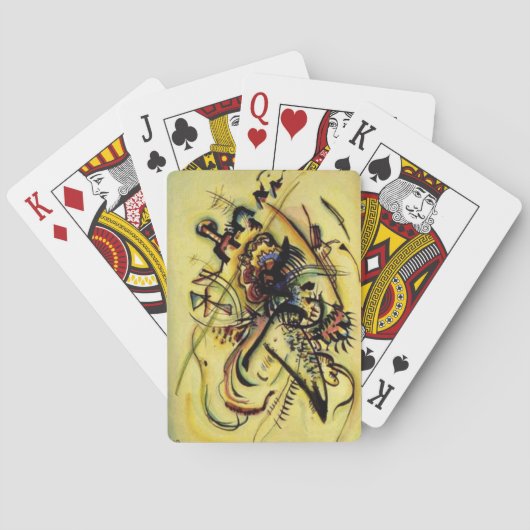 Naar de onbekende stem van Kandinsky Speelkaarten (Achterkant)