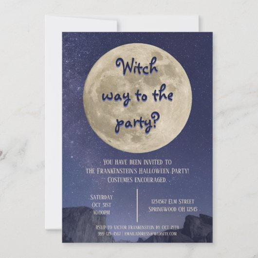 Naar de partij toe? kaart (Voorkant)