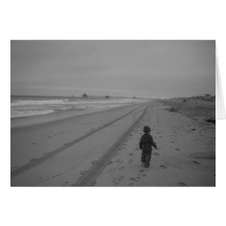 Naar de pier lopen