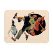 Naar de redding magneet (Horizontaal)