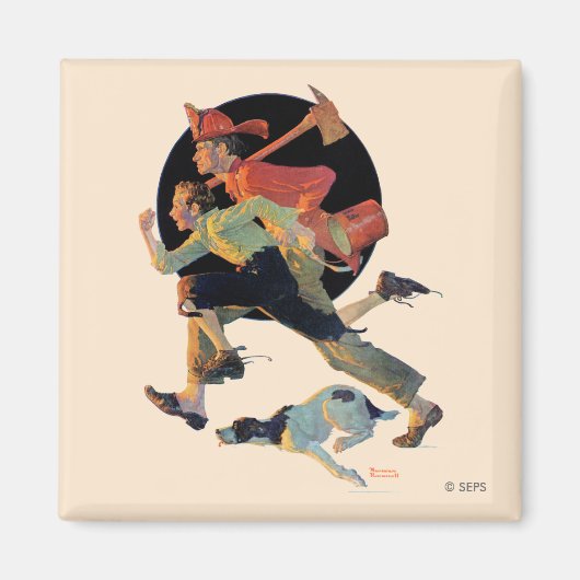 Naar de redding magneet (Voorkant)