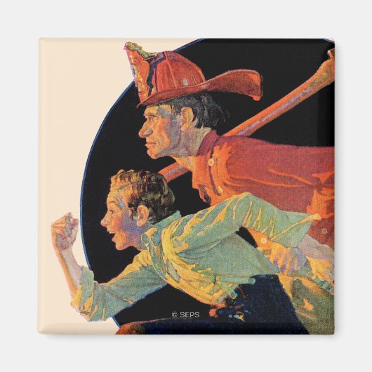 Naar de redding magneet (Voorkant)