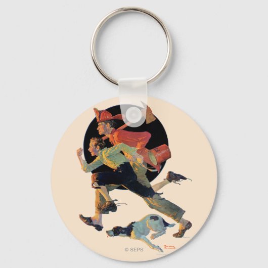 Naar de redding sleutelhanger (Voorkant)