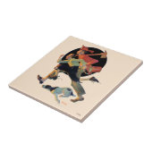 Naar de redding tegeltje (Zijkant)