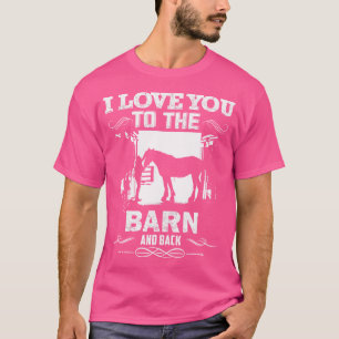 Naar de Schuur en Terug Paardrijden T-shirt