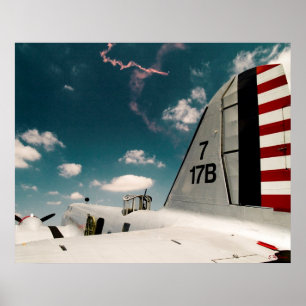 Naar de Skies-foto Poster