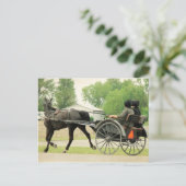 Naar de stad briefkaart (Staand voorkant)