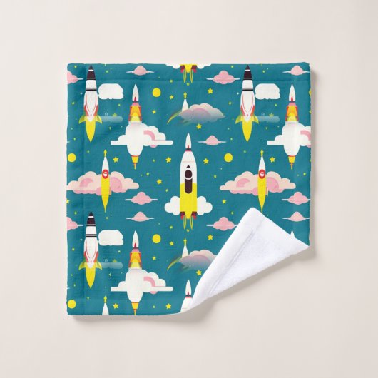 Naar de sterren bad handdoek (Wasdoekje)