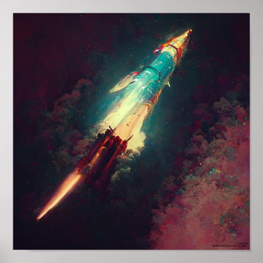 Naar de sterren poster (Voorkant)