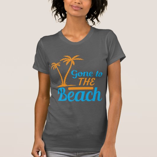 Naar de strand t-shirt (Voorkant)