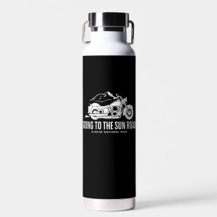 Naar de Sun Road Montana Motorcycle gaan Waterfles