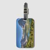 Naar de zon bagagelabel (Voorkant (verticaal))