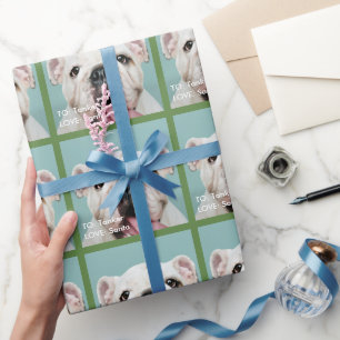 NAAR Doggie LOVE persoonlijke cadeau Cadeaupapier
