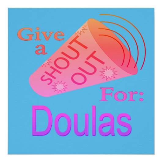Naar Doulas Button Perfect Poster (Voorkant)