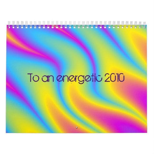Naar een energieke 2010 kalender (Hoes)