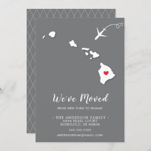 Naar HAWAII Verplaatsende Aankondiging