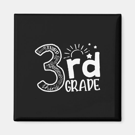 Naar het 3de-graad-lerarenplein en derde klas-B Magneet (Voorkant)