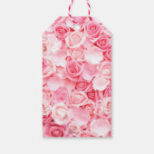 Naar het Bruidsfeest met Rode Rozen Altar Cadeaulabel (Achterkant)