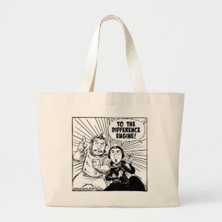 Naar het deelvenster Differentiemotor Grote Tote Bag