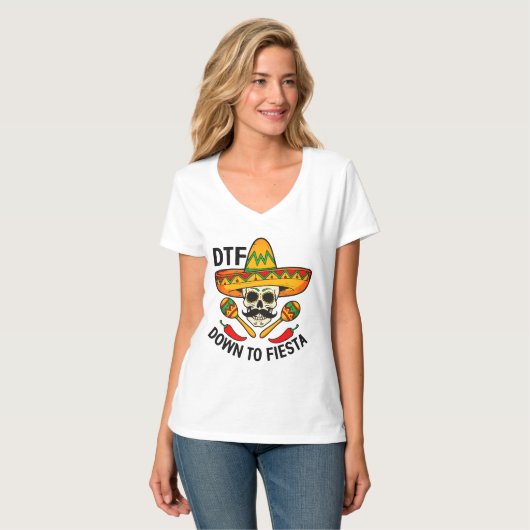 Naar het feest t-shirt (Voorkant volledig)