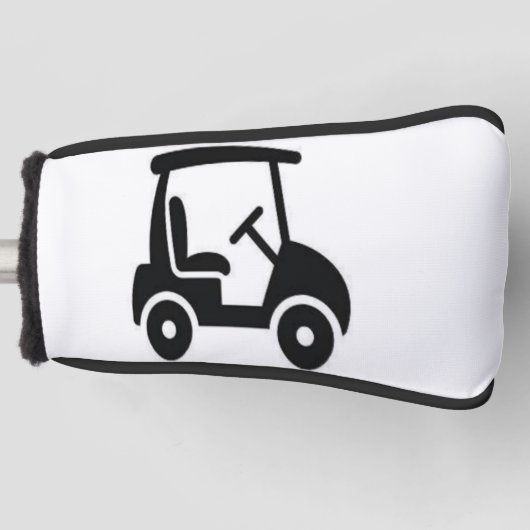 Naar het groen rijden golfheadcover (Voorkant)