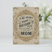 Naar het hart dat mijn wereld elke dag helderder m (Staand voorkant)