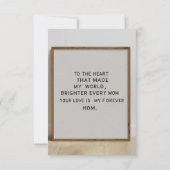 Naar het hart dat mijn wereld elke dag helderder m (Achterkant)