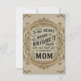 Naar het hart dat mijn wereld elke dag helderder m