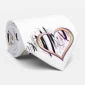 Naar het hart is True Stropdas (Opgerold)
