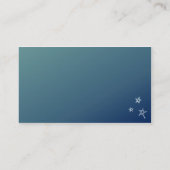 Naar het maan Visitekaartje (Achterkant)