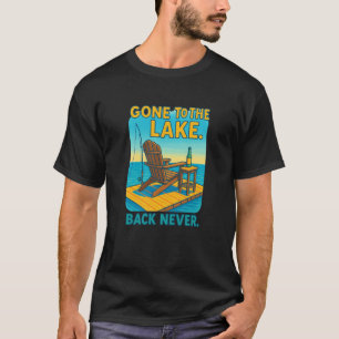🌲 Naar het Meer. Nooit Meer Terug. T-shirt
