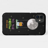Naar het miauw en terug Case-Mate iPhone case (Achterkant (horizontaal))