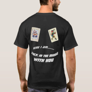 Naar het midden stomen t-shirt