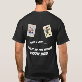 Naar het midden stomen t-shirt