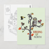 Naar het noorden briefkaart (Voorkant / Achterkant)